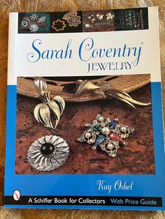 Hi Everyone, Thank you for viewing all of our over 1500 items here and Lover Antiques and Vintage. Please FOLLOW US as we add "new" items nearly everyday. We are so happy to be featuring this Vintage Book, Sarah Coventry Jewelry Guide Book. It was written by Kay Oshel. Copyright 2003. It is a large, softcover edition, in Good Condition. We are listing lots more so please FOLLOW us. Ask us any questions. Thank you! Please Note- All items are shipped with insurance and tracking to ensure your comp Jewelry Guide, Jewelry Book, Sarah Coventry Jewelry, Hudson Ny, Sarah Coventry, Price Guide, Pretty Rings, Coventry, Vintage Costume Jewelry