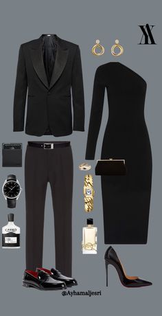 Outfit Pareja, Dinner Outfit Classy, Couple Fashion, Classy Couple, Men Stylish Dress