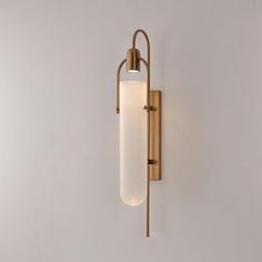 Arc Wall Lamp - Vakkerlight Glass Wall Lamp, Sandblasted Glass, Wall Lighting Design, Iron Ring, Wall Lamps Bedroom, Industrial Wall Lights, Glass Wall Lights, Modern Sconces, Luminaire Design