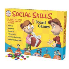 the board game social skills is in its box