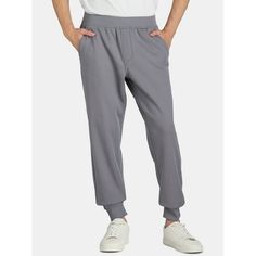 Sporty and stylishthis combination highlights Athletic Works Grid Tech Fleece Joggers. These jogger pants feature an easy-to-wear, pull-on design with an elasticized waist that gently hugs your body. These mens joggers have an allover textured grid-like design with pockets to conveniently hold your items. Pair it back to the Grid Tech Fleece Quarter-Zip Pullover (sold separately) for a casual, athletic look. Only at Walmart. Size: S.  Color: Gray.  Gender: male.  Age Group: adult. Mens Workout Pants, Kids Athletic, Sweatpants With Pockets, Fleece Quarter Zip, Athletic Looks, Grey Outfit, Big Clothes, Casual Athletic, Tech Fleece