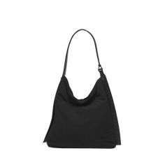 Bottega Veneta large hobo bag in lightweight padded nylon with intrecciato leather trim Adjustable shoulder strap; approx. 14.6" drop Open top; magnetic closure Interior, one zip pocket, two flat pockets, one zip laptop compartment Lining: Nylon Approx. 16.9"H x 17.7"W x 4.72"D Made in Italy Rectangular Nylon Hobo Bag, Rectangular Nylon Hobo Bag For Everyday Use, Evening Nylon Tote Shoulder Bag, Nylon Satchel Shoulder Bag With Leather Handles, Nylon Shoulder Bag With Leather Handles, Luxury Nylon Shoulder Bag For Everyday Use, Evening Nylon Shoulder Bag With Top Handle, Evening Nylon Top Handle Shoulder Bag, Nylon Shoulder Bag With Leather Trim And Double Handle