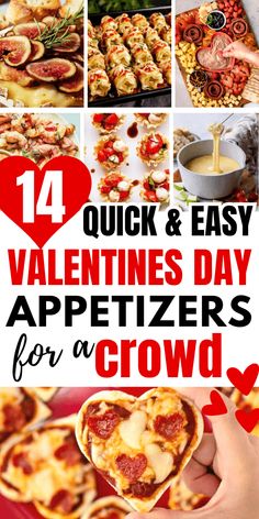 valentine's day appetizers for a crowd