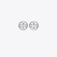 Miller Stud Earring: Women's Accessories  | Tory Burch Classic Tan Jewelry, Miller Sandal, Spring Event, Circle Earrings Studs, Tory Burch Miller, Circle Studs, Everyday Accessories, Everyday Earrings, Beautiful Love