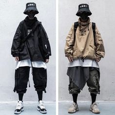 Techwear Cargo Pants, Techwear Outfits, Concept Clothing, Guys Clothing Styles, Style Hip Hop