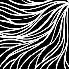 an abstract black and white background with wavy lines