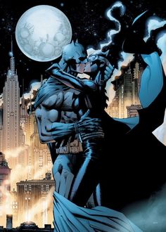 Batman Kiss Catwoman, Superhero Images, Batman Hush, Batman And Catwoman, The Knight