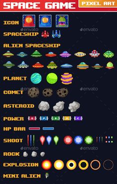 an old computer game poster with space and planets