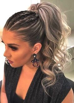 Hairstyle Youtube, Wedding Guest Hairstyles, Penteado Cabelo Curto, African Braids Hairstyles, Trending Hairstyles, Box Braids Hairstyles, African Hairstyles, Ponytail Hairstyles, Copic