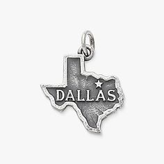 "Dallas" Charm James Avery Bracelet, Texas Jewelry, James Avery Charms, Sand Dollar Pendant, James Avery Jewelry, Texas Star, Faith Jewelry, New Charmed, James Avery