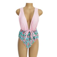 Buy More! Save More!

Size: S,M,L,XL


Pattern : Floral Print
Fabric: Polyester

Color: Pink,White Pink V-neck One Piece Beachwear, Pink V-neck Summer Bodysuit, Pink V-neck One-piece For Beach Season, Pink V-neck One Piece For Beach Season, Casual V-neck Bodysuit For Pool, Pink V-neck One-piece Beachwear, Spring Vacation V-neck Bodysuit, Stretch V-neck Bodysuit For Vacation, Casual V-neck Bodysuit For Beach Season