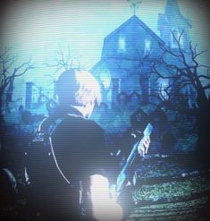 #residentevil #residentevil4 Resident Evil Blue Aesthetic, Silent Hill Wallpaper Iphone, Silent Hill Wallpaper, Resident Evil 4 2005, Games Pfp, Hill Wallpaper, Fire Pfps, Blue Pfp, M Video