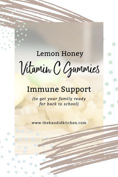 Back to school means back to germs that get spread easily by our children. Help protect your children’s health and give their immune systems some support with these homemade Lemon Honey Vitamin C gummies that only require 4 ingredients. Not only are they high in Vitamin C, but they also taste fantastic! Your kids will love them! Essential Oils For Congestion, Vitamin C Gummies, Diy Medicine, Essential Oils For Kids, Lemon Honey, Nutrition Guide, Skin Care Recipes, Healing Herbs