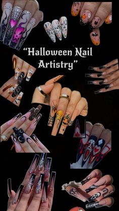 Halloween nail art ideas Nail Paint Designs, Nails Collage, Ideas For Halloween, Different Ideas, Nail Paint, Paint Designs, Halloween Nails, Halloween Costumes, Paint