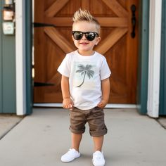 Dress your lil beach bum in this adorable tee! (T-shirt only, all other items are not included in purchase) Please refer to size guide before ordering Care Instructions: Machine wash cold Non-chlorine bleach as needed Tumble dry low heat Do not dry clean Do not iron Thank you for supporting my small business! Palm Tree Shirt, Skater Tee, Beach Tee, Jesus Tees, Army Jacket, Tree Shirt, Beach Bum, Kids Tops, Tumble Dryer