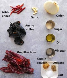 the ingredients to make this recipe include chili peppers, garlic, garlic and other spices