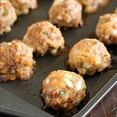 meatballs in a baking pan ready to be baked and served for the next meal