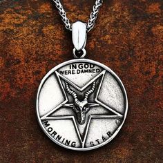 Men's Baphomet Goat Pendant Necklace Punk Rock Biker Jewelry Chain 24" Gift | eBay Baphomet Goat, Retro Necklace, Biker Jewelry, Jewelry Chain, Necklace Box, Men's Necklace, Box Chain, Stainless Steel Chain, Chains Jewelry