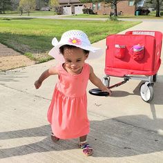 Life is crazy right now. Don't stress. Relax the best you can. Here's a fun pic of Tyler Kay pulling her wagon a couple days ago. Hope it makes ya smile :) Life Is Crazy, Crazy Life, A Couple, Life Is, Right Now