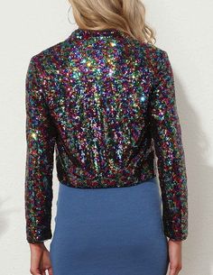 Bring a touch of luxury to your wardrobe with our Shiny Silver Sequin Shrug Blazer Jacket. The long sleeve design and open front style provide a sophisticated look, while the silver sequin detailing adds a touch of glamour. Elevate any outfit with this exclusive piece, perfect for any occasion. Shell/Lining:98%Polyester+2%Viscose Stoff/Futter:98%Polyester+2%Viskose Hand Wash Only Material:98%Polyester+2%Viscose.Sequin jacket with high quality and smooth lined. Comfortable and fashionable. Washing instructions: hand wash/do not bleach/hang to dry. Sequin Shrug, Long Sleeve Design, Winter Knit Hats, Open Front Blazer, Sequin Jacket, Red Sequin, Boot Accessories, Silver Sequin, Shiny Silver