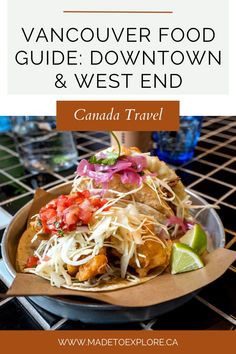 the vancouver food guide down town and westend