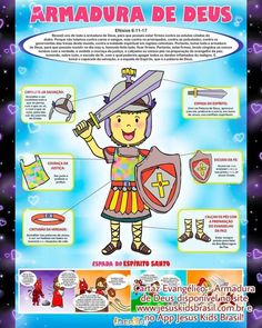 the spanish poster shows how to use armor for children's crafts and learning skills