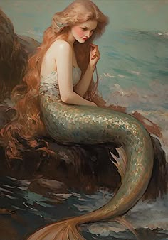 Kai Carpenter, Drawings Of Mermaids, Types Of Mermaids, Mermay 2023, Mermaid Aquarium, Book Series Aesthetic, Metal Posters Art, Mermaid Designs, Anchor Rope