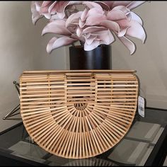 Nice Spring/Summer/Vacation Bamboo Purse. This Bamboo Bag Would Complete Any Look. Chic Straw Bag For Spring And Summer Outings, Chic Straw Bag For Summer Outings And Spring, Spring Beach Bag, Casual Straw Bag For Spring And Summer Outings, Casual Straw Bag For Summer Outings In Spring, Beachy Straw Bag For Spring And Summer Outings, Beachy Straw Bag For Summer And Spring Outings, Beachy Straw Bag For Summer Outings And Spring, Summer Straw Bag With Bamboo Handle For Day Out