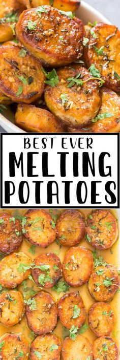 the best ever melting potatoes recipe is so easy to make and it's delicious