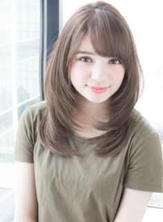 美容室・ヘアスタイル検索サイト・ビューティーナビ/AFLOAT明日香のひし形セミロング/AFLOAT GINZA S Haircut, Ladies Hair, Haircuts For Long Hair, Asian Hair, Japanese Women, Hairstyles Haircuts, Layered Hair, About Hair