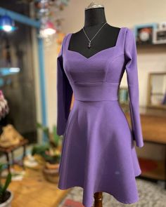 Purple Qipao