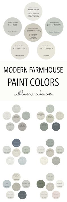 the modern farmhouse house paint colors