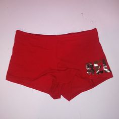 Victoria Secret Pink Panty Small Low Rise Boyshort Shortie Solid Red #Elfie New With Tags *Bundle To Save Chavonne11 012424 Red Stretch Shorts For Swimming, Red Brief Swim Bottoms, Red Stretch Cotton Pajama Shorts, Red Stretch Shorts For Loungewear, Red Stretch Pajama Shorts For Loungewear, Red Short Leg Bottoms For Loungewear, Red Stretch Sporty Boxer Briefs, Sporty Stretch Red Boxer Briefs, Red Casual Brief Bottoms