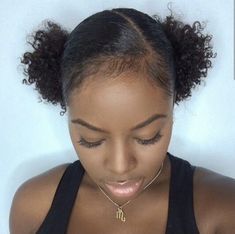 Cute Puff Hairstyles, Puff Hairstyles, Hair Puff, Quick Natural Hair Styles, Hair Cute, 4c Natural Hair, Hairdos For Curly Hair