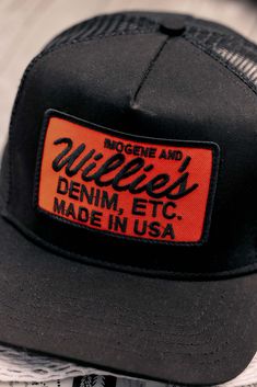 the "denim etc" trucker in black – imogene + willie Imogene Willie, Tailor Shop, Denim T Shirt, Lounge Shorts, Chambray Shirt, Camping Shirt, Graphic Tee Shirts, Denim Top, Denim Shop