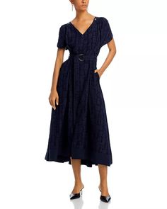 3.1 Phillip Lim - Jacquard Dress Chic Jacquard Dress For Formal Occasions, Elegant Jacquard Dress For Work, Chic Jacquard Midi Length Dress, Chic Jacquard Midi Dress, Chic Jacquard V-neck Dress, Chic V-neck Jacquard Dress, Wedding Flats, Fall Wedding Dresses, Evening Formal