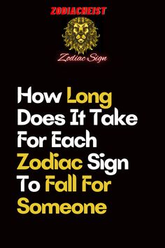 the zodiac sign for zodiac signs is displayed in front of a black background with yellow lettering