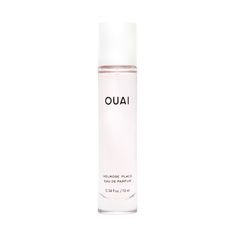 PRICES MAY VARY. OUAI Melrose Place Eau De Parfum - The same favorite scent from OUAI's hair treatments, oils and scrubs is now beautifully bottled in our lineup of perfumes for women. From Day to Night - Whether you're heading to the office or on a hot date, add a spritz of Melrose Place eau de parfum for women to your wrists and decolletage. The fresh floral scent with champagne, bergamot and rose transitions easily from day to night. Hit All the Right Notes - This fragrance has top notes of champagne, pink peppercorn, berry and lychee with base notes of amber, sandalwood, white musk and cedarwood, and middle notes of peony, rose, freesia, jasmine and bergamot. Smell this OUAI All Day - Apply this long lasting perfume for women on freshly cleansed, damp skin. Spray on the wrist, trying n Ouai Melrose Place, Ouai Haircare, Womens Perfume, Pink Peppercorn, Champagne Pink, Melrose Place, Long Lasting Perfume, Rose Perfume, Rose Fragrance