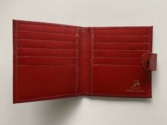 KORET Dark Red Credit Card Wallet For 10 Credit Cards. Some discoloration on the front and snap closure but fully functional. You can also put paper or a additional thin items behind each side of 5 cards. Great for travel and shopping. Credit Card Wallet, Credit Cards, Card Wallet, Dark Red, Snap Closure, Women's Accessories, Credit Card, Shoe Accessories, Women Accessories