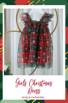 Get your baby in the spirit of Christmas with our adorable red and green plaid dress! Made with tender love and attention to detail, it promises to keep your little elf warm and cozy while they spread their holiday cheer. A perfect addition to your holiday photo album!