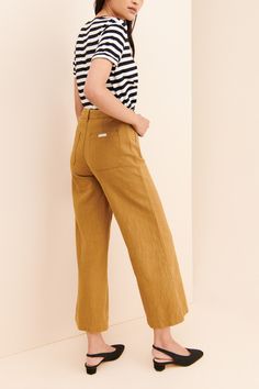 Rent Sailor Ramie Pants from Nuuly. Pick 6 items for $98/month. Free shipping + returns. Chic Straight Leg Capris With Pockets, Spring Workwear Wide-leg Pants, Versatile High Waist Linen Bottoms, Summer Workwear Bottoms With Pockets, Summer Workwear Capris With Pockets, Wide Leg Capris For Day Out, Chic Capris With Pockets For Workwear, Wide-leg Capris For Workwear In Fall, Casual Wide-leg Pants For Work