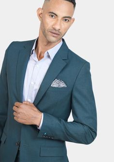 Jacket & pants included. Vest optional. Delivered in just 3 weeks. Free shipping. Covered by our Free Remake Guarantee. Complete the look with Shirts, Ties & Squares. Sacramento Green, Sharkskin Suit, Custom Made Suits, Green Blazer, Green Suit, Cashmere Wool, Wool Suit, Vibrant Green, Green Jacket