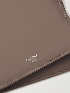 There's no easier way of showing your allegiance to Team CELINE HOMME than with one of the luxury house's simple yet stylish accessories. This billfold wallet is crafted from durable leather with plenty of slots to keep your notes, receipts and coins organised. Coin Organizer, Leather Billfold, Wallet For Men, Billfold Wallet, Printed Leather, Mr Porter, Stylish Accessories, Wallet Men, Card Wallet