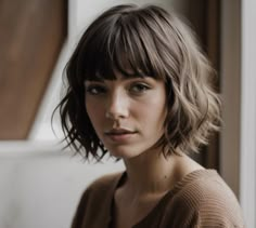 Bob Hairstyles Wavy Hair, Bob Hairstyles Wavy, Ponytail Bob, Edgy Wolf Cut, Box Braids Goddess, Hairstyles Wavy Hair, Dark Burgundy Hair, Wolf Cut Short, Cut Short Hairstyles