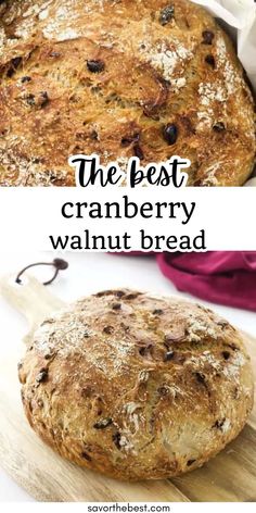 the best cranberry walnut bread recipe