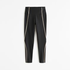 Elevate your workout wardrobe with the Abercrombie & Fitch Women's Ypb Sculptlux 7/8-Length Legging in a sleek Onyx color. These leggings are designed to enhance your physique while providing maximum comfort and support during your fitness routines.

- Size: XXS
- Color: Onyx
- Material: Polyester, Elastane
- Gender: Female
- Age Group: Adult

Crafted from our exclusive sculptLUX fabric, these leggings offer a super soft feel with a supportive fit that doesn’t restrict movement. The ultra high-r Moisture-wicking Sporty Leggings For Fall, Sporty Leggings For Fall Sports, Sporty Compression Yoga Pants For Fall, Compressive Sporty Yoga Pants For Fall, Sporty Leggings For Fall, Compressive Leggings For Sports In Fall, Compressive Sports Leggings For Fall, Compressive Leggings For Sports, Fall Season, Compressive Fall Activewear For Gym