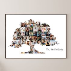 a family tree is shown with many different people in it and the words, the smith family