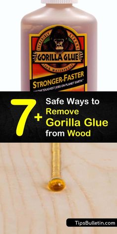 No longer worry about the regret of using too much wood glue with our step-by-step guide full of DIY ways to remove dried glue and excess glue from wood. With sandpaper, paint thinner, and a scraper, you’ll easily clean up glue messes from months ago. #remove #gorillaglue #wood Toddler Tooth Decay, Wallpaper Glue, How To Remove Glue, Caring Meaning, Paint Thinner, Stronger Teeth, Gorilla Glue, How To Prevent Cavities, Oral Care Routine