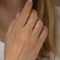 Minimalist Needle Baguette Ring - OOAK – ARTEMER Baguette Wedding Ring, Baguette Wedding Rings, Traditional Wedding Rings, Baguette Engagement Ring, Minimalist Engagement Ring, Couple Wedding Rings, Baguette Diamond Rings, Baguette Ring, Bridal Wedding Rings