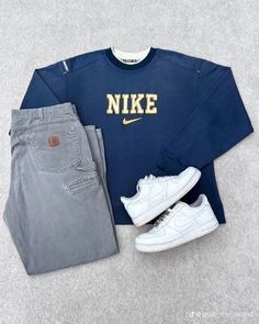 Trendy Boy Outfits, Cute Nike Outfits, Everyday Casual Outfits, Clothing Shopping, Daily Outfit Inspiration, Street Fashion Men Streetwear, Guys Clothing Styles